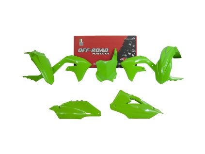 sada plastů Kawasaki, RTECH (zelená, 5 dílů)