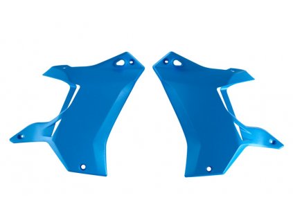 spoilery chladiče YAMAHA Tenere, RTECH (světle modré, pár)