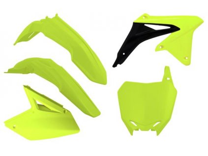 sada plastů Suzuki, RTECH (neon žlutá, 5 dílů)
