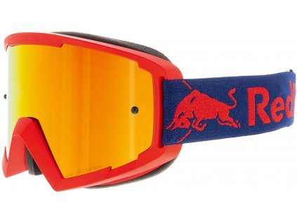 Red Bull Spect motokrosové brýle WHIP červené s oranžovým sklem