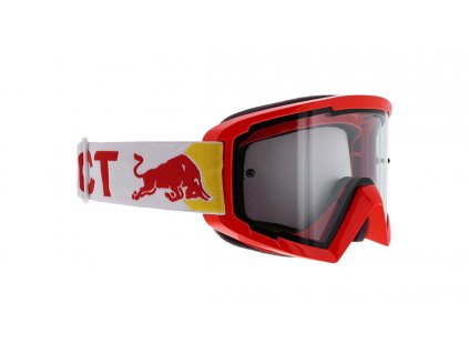 Red Bull Spect motokrosové brýle WHIP červené s čirým sklem