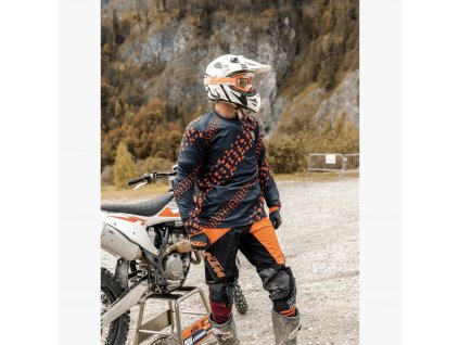 KTM Red Bull závodní dres Grip s dlouhým rukávem tmavě modrý