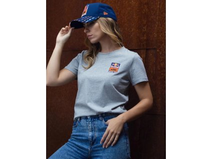 KTM Red Bull Racing dámské tričko Backprint šedé