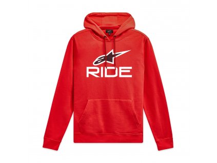 mikina RIDE 4.0, ALPINESTARS (červená/bílá/černá)