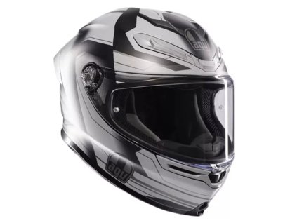 Helma na moto AGV K6 S E2206 MPLK ULTRASONIC MATT BLACK/GREY