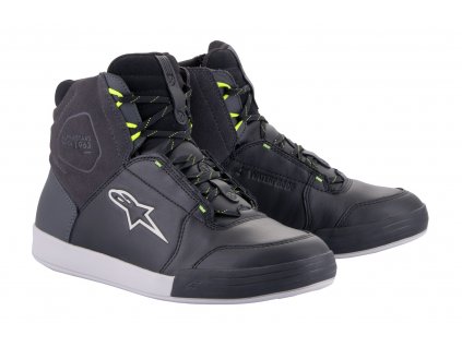 boty CHROME DRYSTAR, ALPINESTARS (černá/tmavě šedá/žlutá fluo) 2026