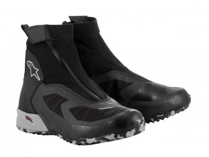 boty CR-8 GORE-TEX, ALPINESTARS (černá/šedá/červená) 2024