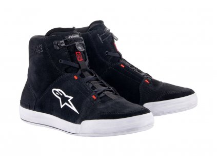 boty CHROME, ALPINESTARS (černá/šedá/červená fluo) 2026