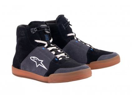 boty CHROME, ALPINESTARS (černá/šedá/hnědá/modrá) 2027