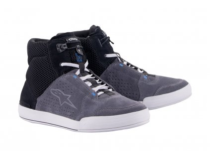 boty CHROME AIR, ALPINESTARS (černá/šedá/modrá) 2026