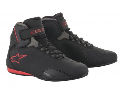 boty SEKTOR, ALPINESTARS (černá/červená) 2026