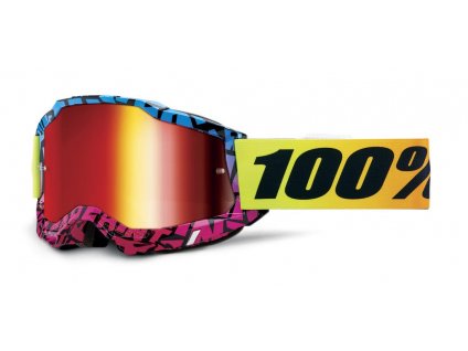 ACCURI 2 SPECIAL 100% UTV/OTG (limited edition Ken Block) červené chrom plexi