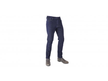 ZKRÁCENÉ kalhoty Original Approved Jeans Slim fit, OXFORD pánské (modrá)