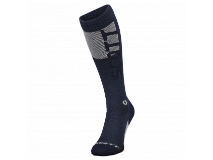 socks Merino dark blue/metal blue