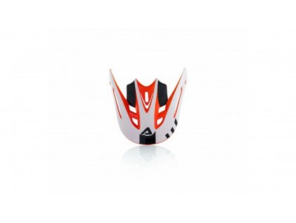 ACERBIS kšilt přilby Impact Junior 3.0 fluo oranž/bílá
