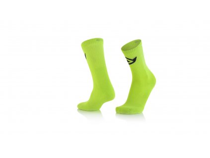ACERBIS ponožky fluo žlutá S/M