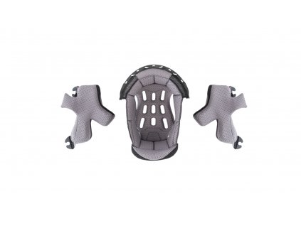 Acerbis polster přilby Steel Carbon/ X -TRACK černá/šedá S