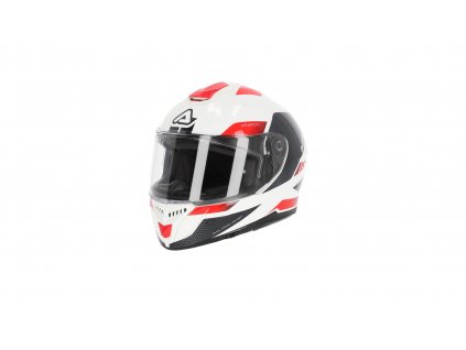 ACERBIS přilba KRAPON 22-06 bílá/červená XL