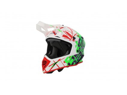 ACERBIS přilba X-TRACK 22-06 zelená/bílá XL