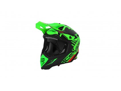 ACERBIS přilba X-TRACK 22-06 fluo zelená/černá XL