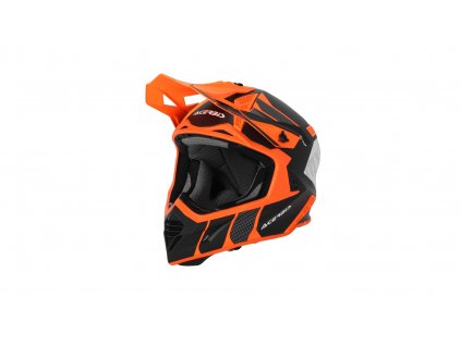 ACERBIS přilba X-TRACK 22-06 fluo oranž/černá S