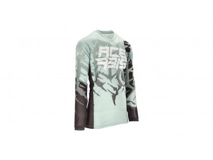 dres J-TRACK  SIX zelená/černá L