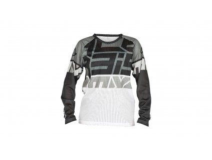 dres J-WINDY  FOUR KID VENTED černá/bílá XL