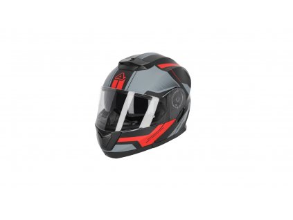 ACERBIS Přilba SEREL 2206 černá/červená XL