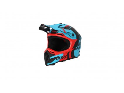 ACERBIS přilba MX PROFILE 22-06 červená/modrá L