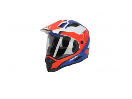 ACERBIS přilba REACTIVE 22-06 bílá/modrá/červená M