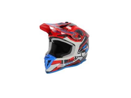 ACERBIS přilba Linear 2206 červená/modrá L