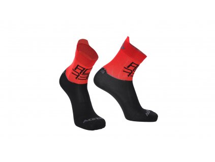 ACERBIS ponožky MTB LIGHT červená/černá S