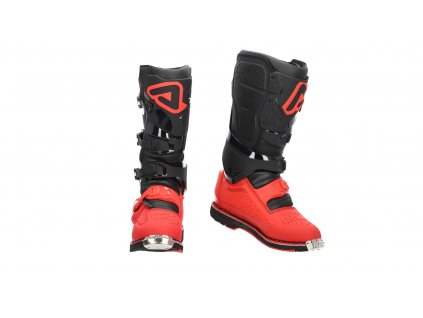 ACERBIS motokros boty X-ROCK MM TWO červená/černá 47