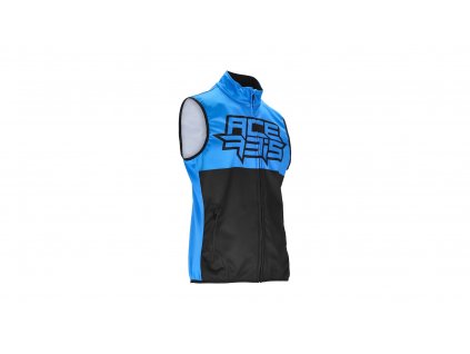 ACERBIS vesta softshell MX LINEAR černá/modrá S