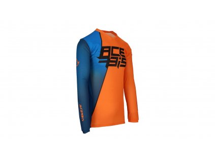 ACERBIS dres MX J-TRACK SEVEN oranž/modrá XXL