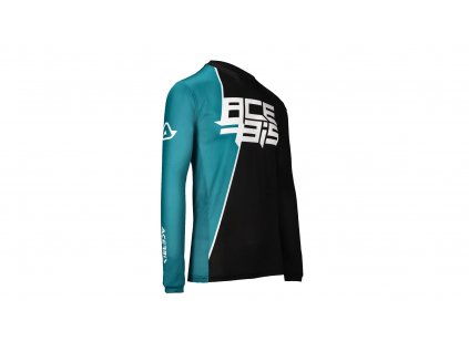 ACERBIS dres MX J-TRACK SEVEN černá/zelená L