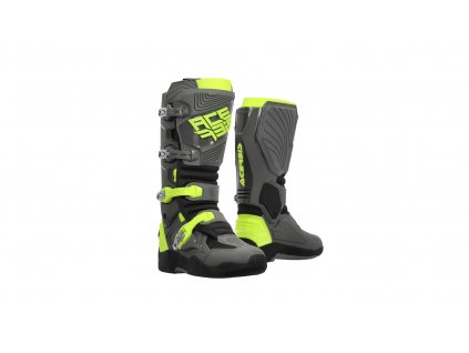 ACERBIS boty WHOOPS šedá/žlutá 40