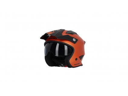 ACERBIS přilba JET ARIA METALLIC oranž S