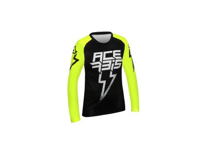 ACERBIS dres junior J-KID BLIZZARD černá/bílá XL