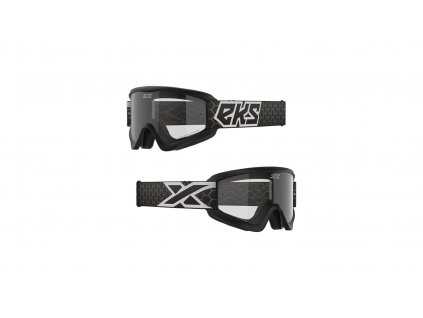 Brýle EKS GOX čiré sklo černá