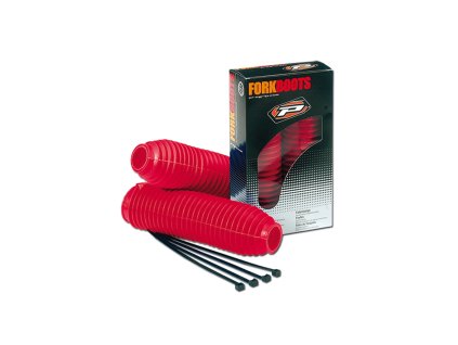 chrániče (harmoniky) vidlic progrip průměr 34/37-40/45 červená