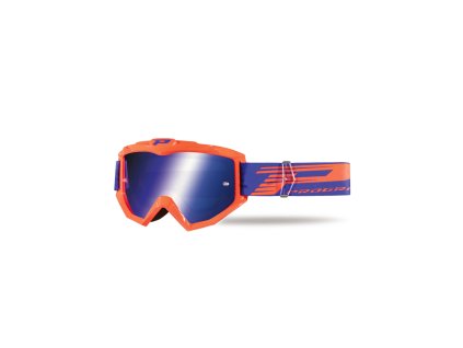 brýle PROGRIP oranž  (modré sklo) mirrored oranž