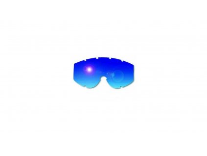 PROGRIP 3240 sklo do brýlí flash mirrored modrá