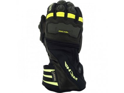 Moto rukavice RICHA COLD PROTECT GORE-TEX žluté fluo