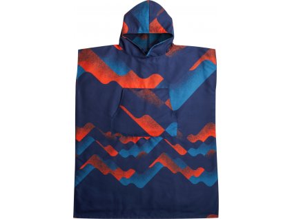 PACKTOWL CHANGING PONCHO S/M Riso Wave pončo/ručník barevné vlny