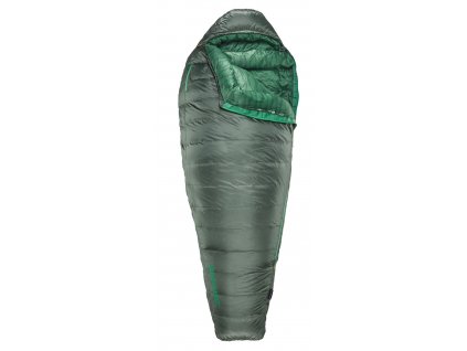 QUESTAR 32F/0C Regular Balsam péřový spacák šedozelený