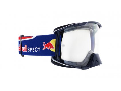 Red Bull Spect motokrosové brýle STRIVE S modré s čirým sklem