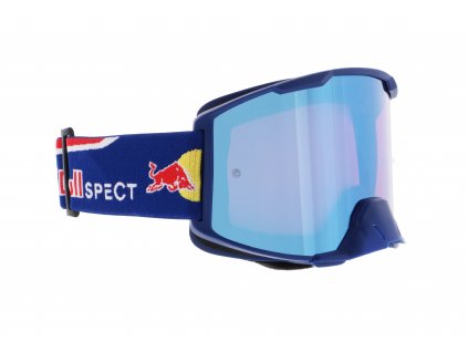 Red Bull Spect motokrosové brýle STRIVE S modré s modrým sklem