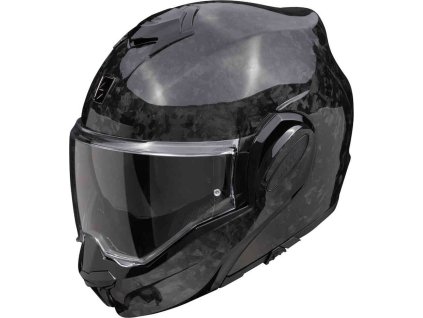 Moto přilba SCORPION EXO-TECH EVO CARBON ONYX černá