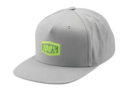 kšiltovka 100% - ENTERPRISE Snapback šedá (vel. UNI)
